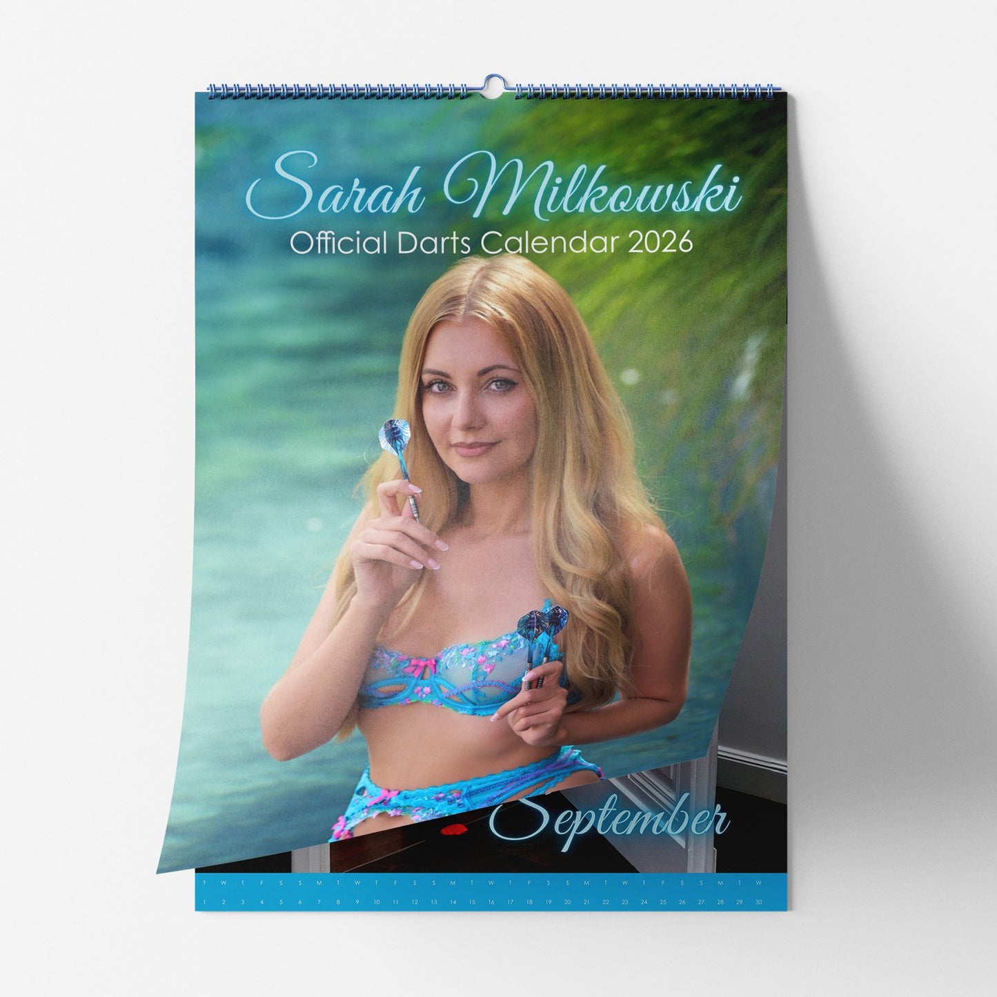 Sarah Milkowski & Akkcess Kalender Signiertes Kombi Bundle 2026 – 2er Set Wandkalender DIN A3