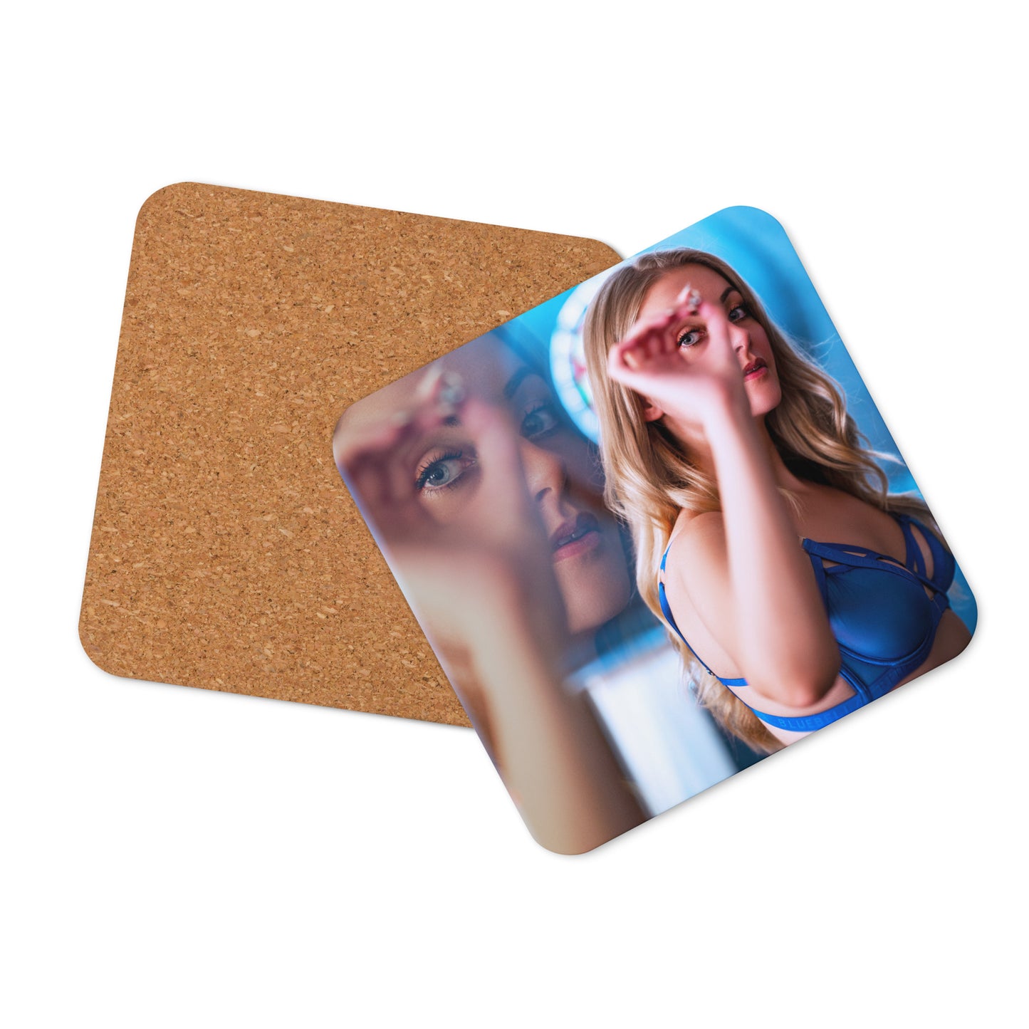Korkuntersetzer Untersetzer Bierdeckel spicy dartsgirl 02