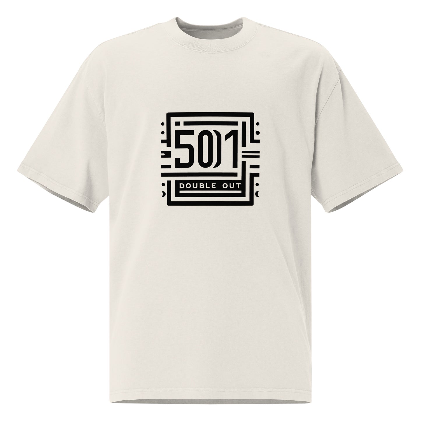 Oversized T-Shirt mit verwaschenem Look 501 Double Out 2.0