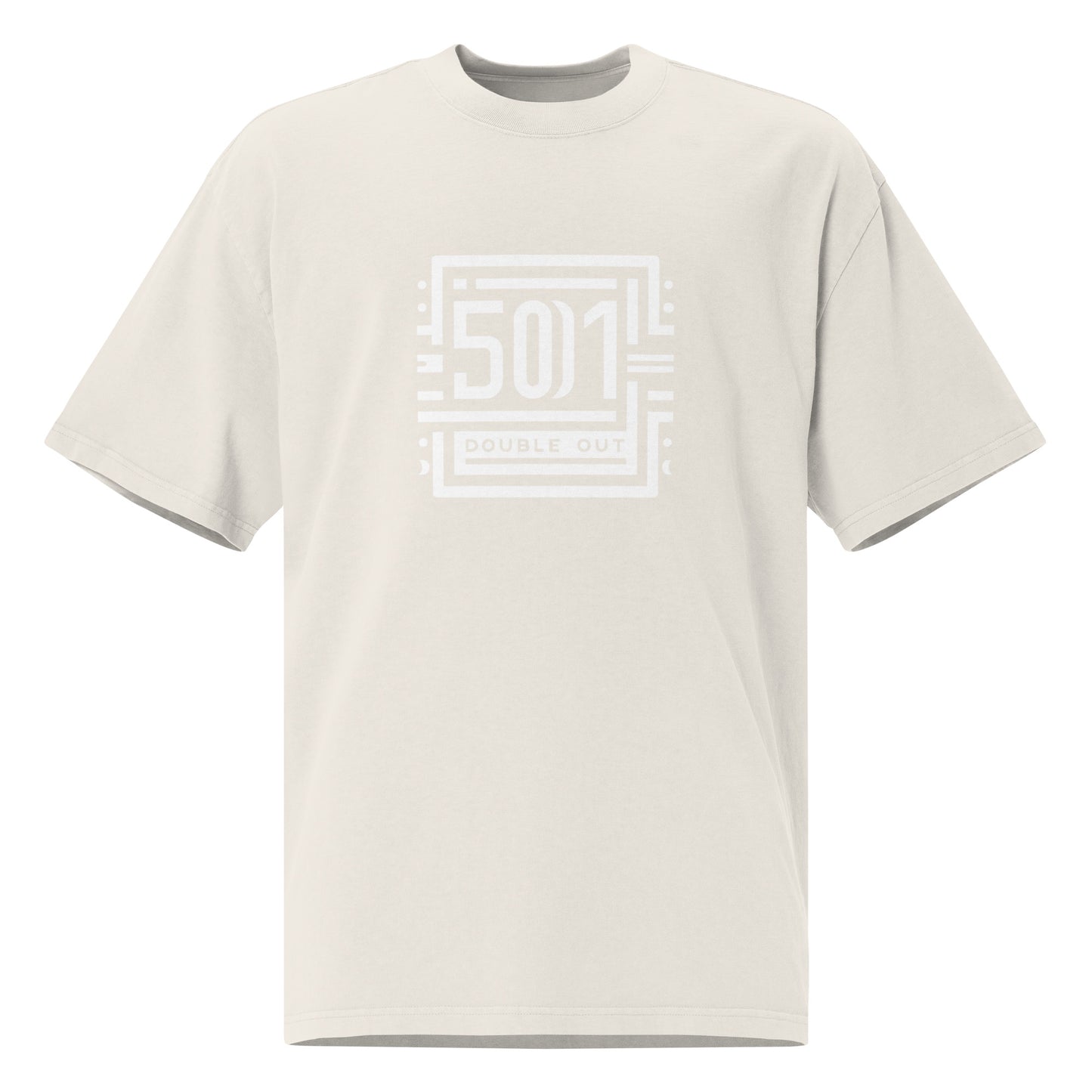 Oversized T-Shirt mit verwaschenem Look 501 Double Out 2.0 w