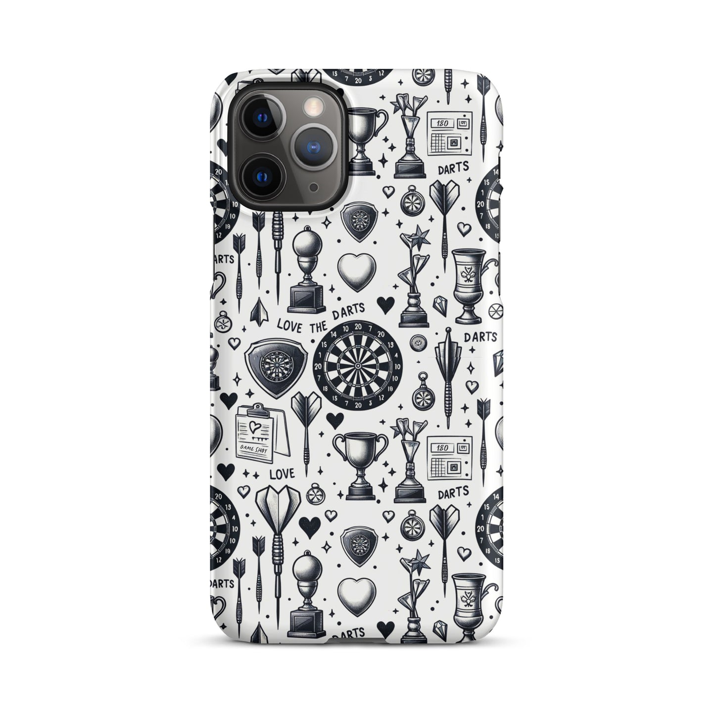 Snapcase iPhone®-Hülle Love the Darts Handyhülle