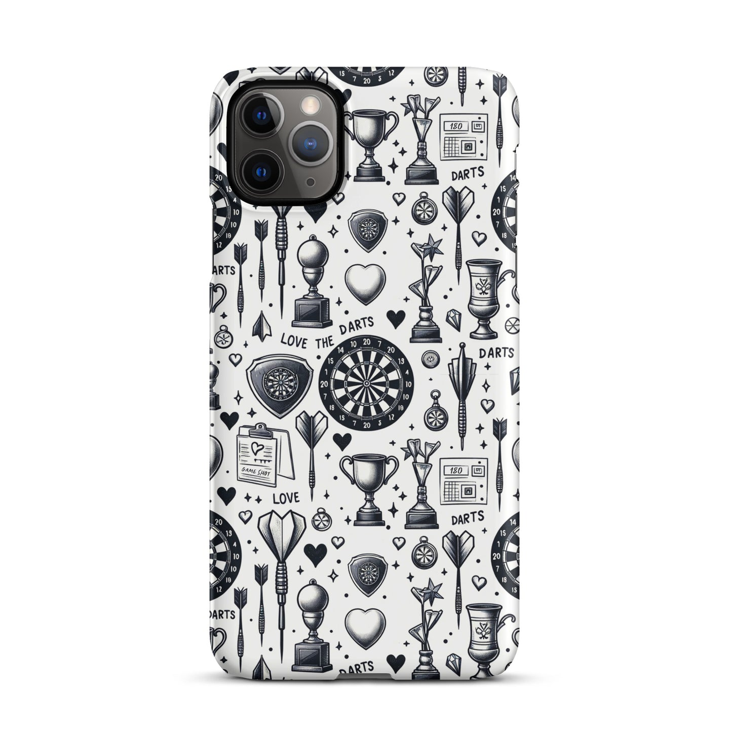 Snapcase iPhone®-Hülle Love the Darts Handyhülle