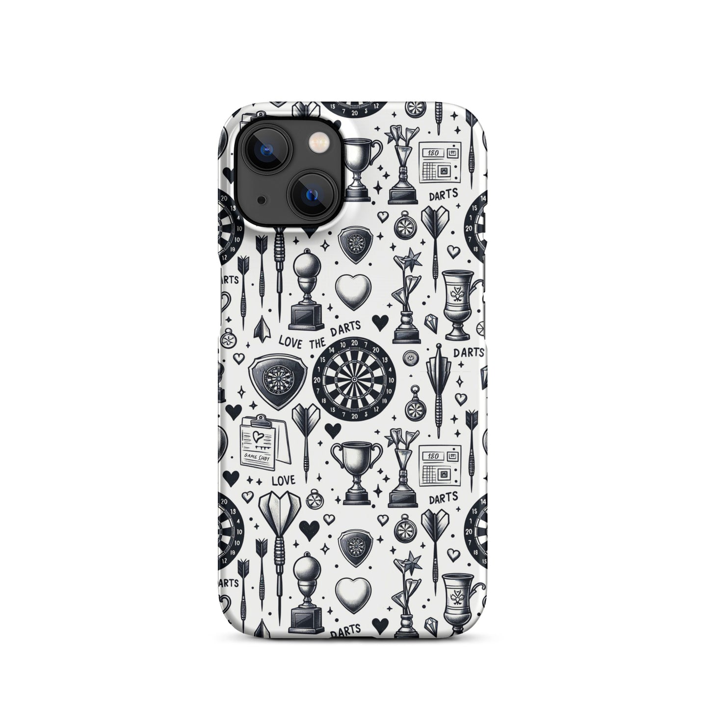 Snapcase iPhone®-Hülle Love the Darts Handyhülle