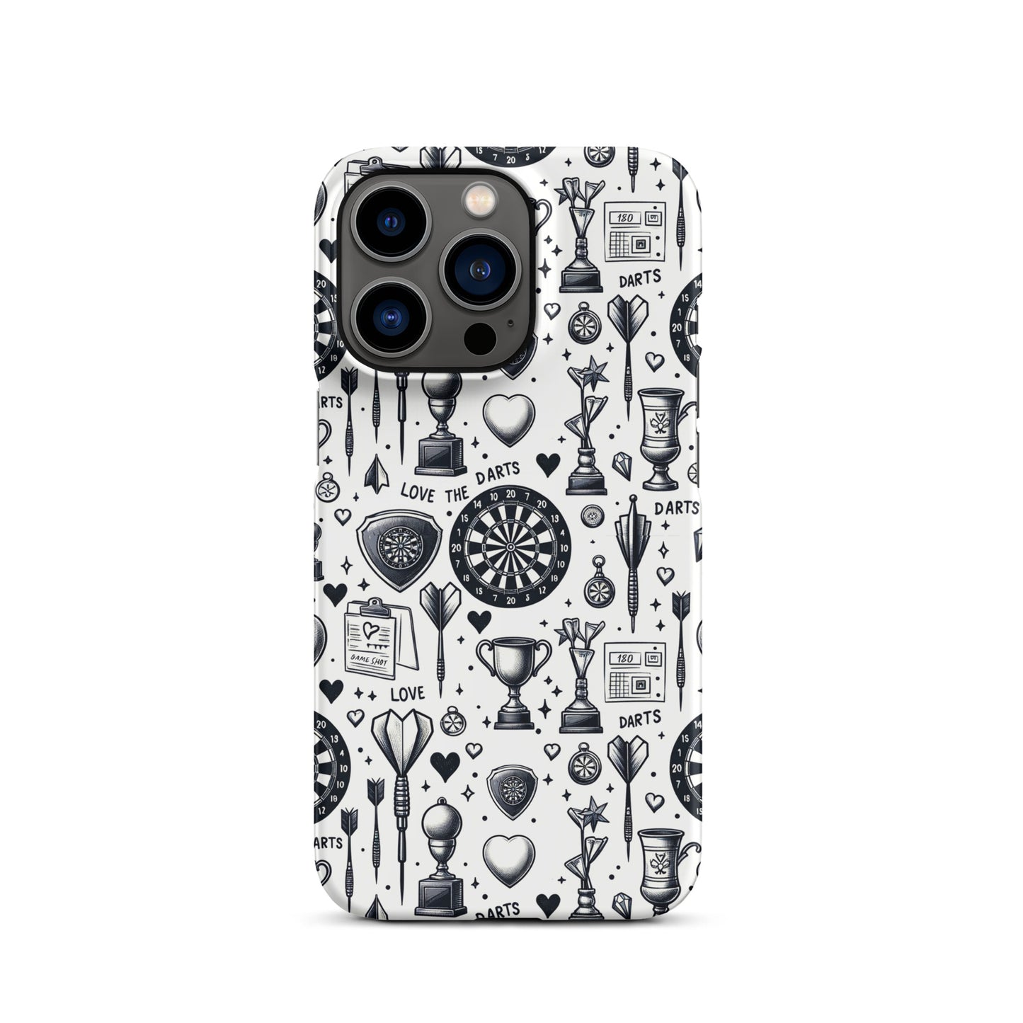 Snapcase iPhone®-Hülle Love the Darts Handyhülle