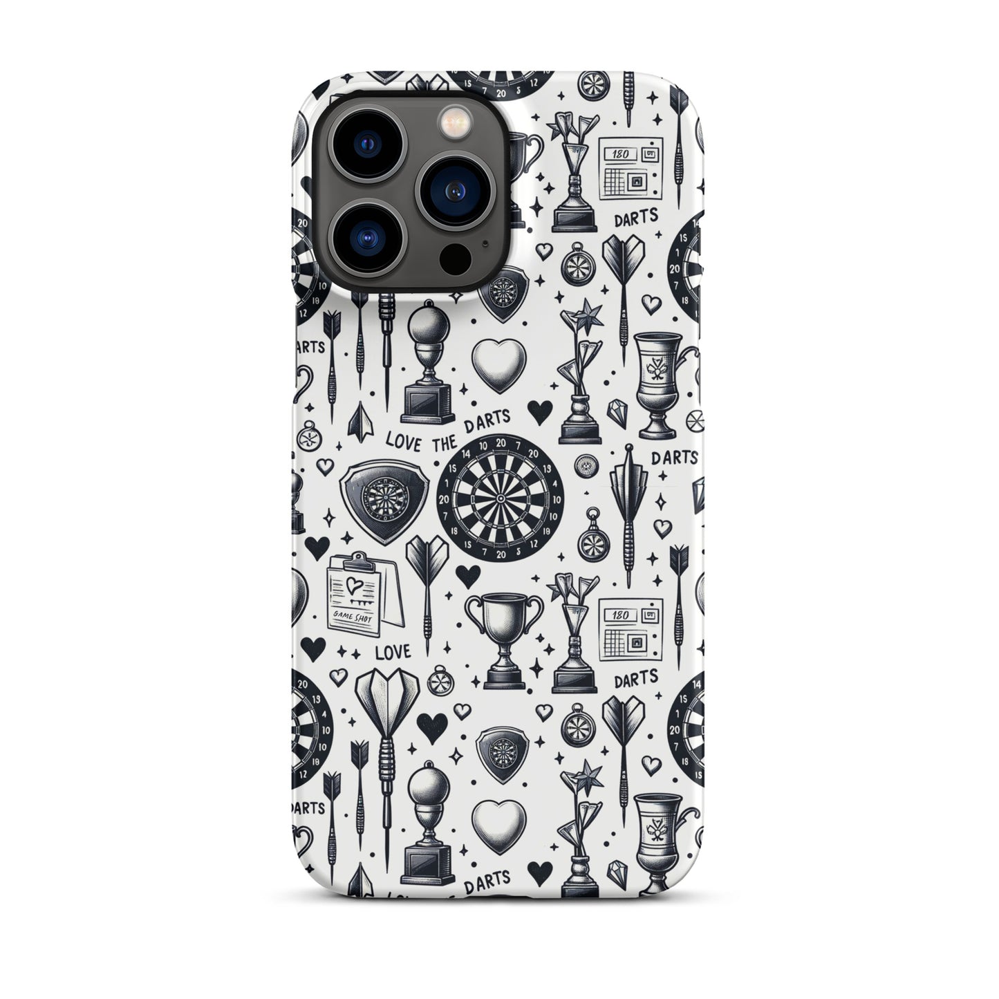 Snapcase iPhone®-Hülle Love the Darts Handyhülle