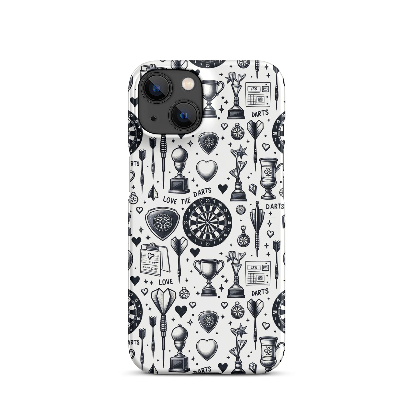 Snapcase iPhone®-Hülle Love the Darts Handyhülle