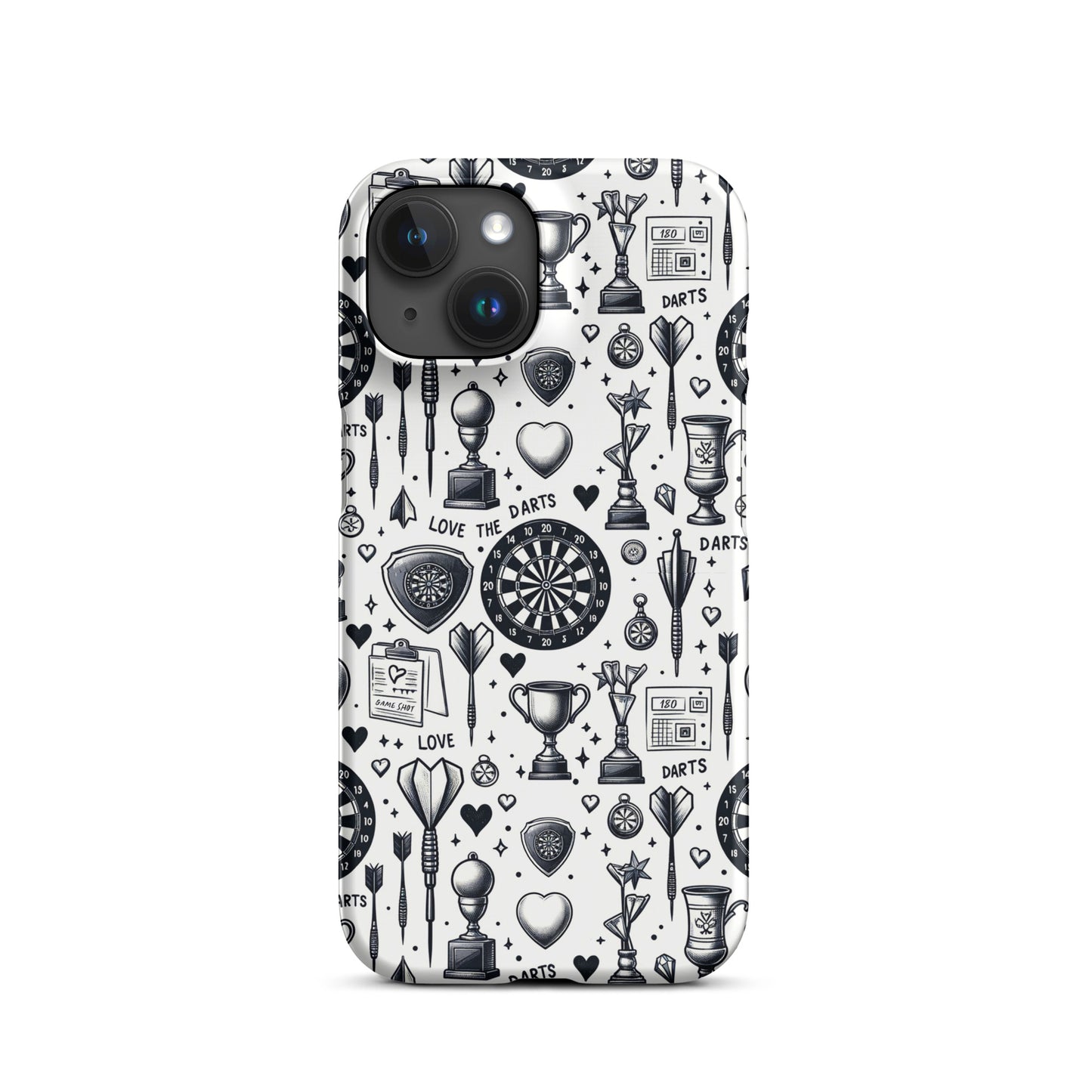 Snapcase iPhone®-Hülle Love the Darts Handyhülle