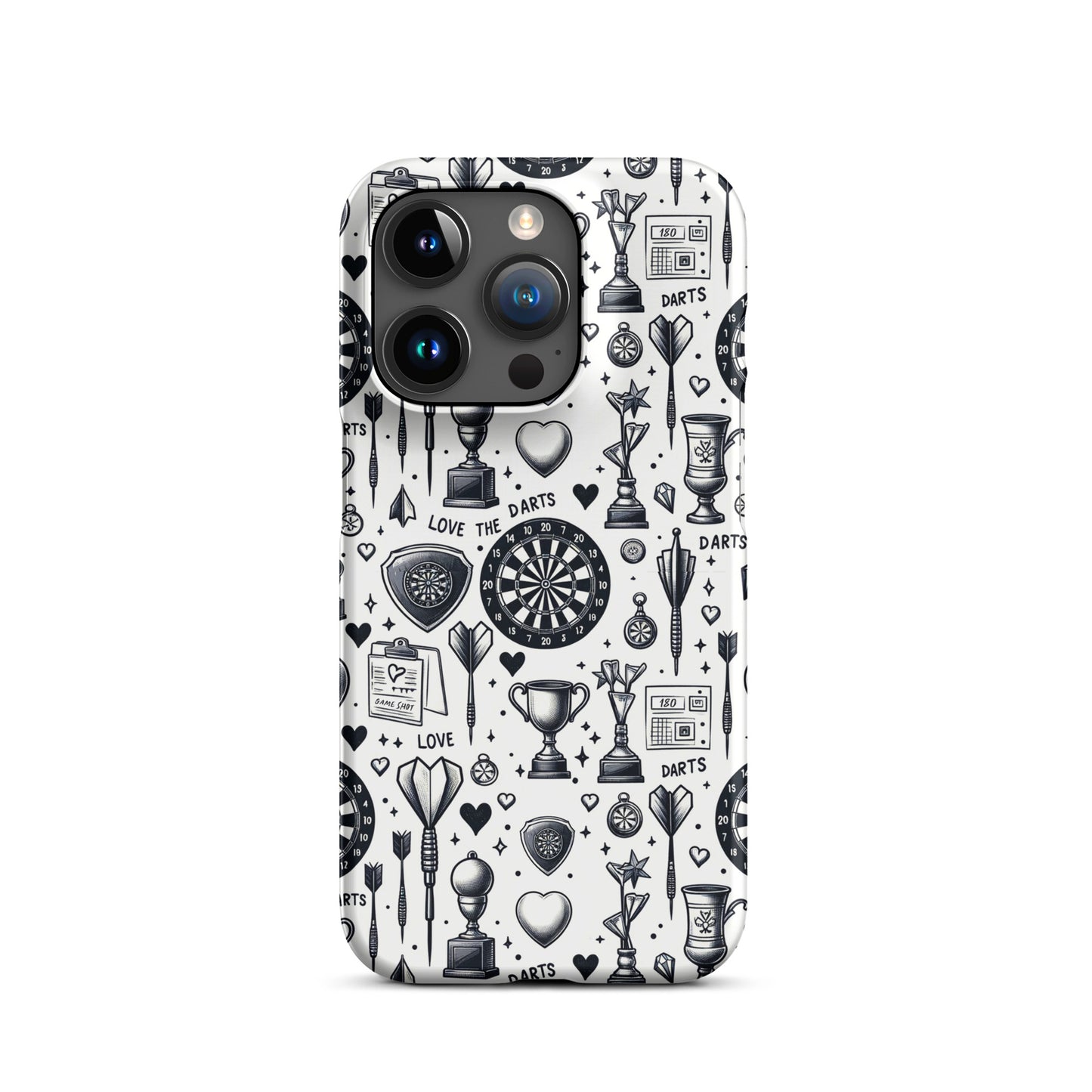 Snapcase iPhone®-Hülle Love the Darts Handyhülle