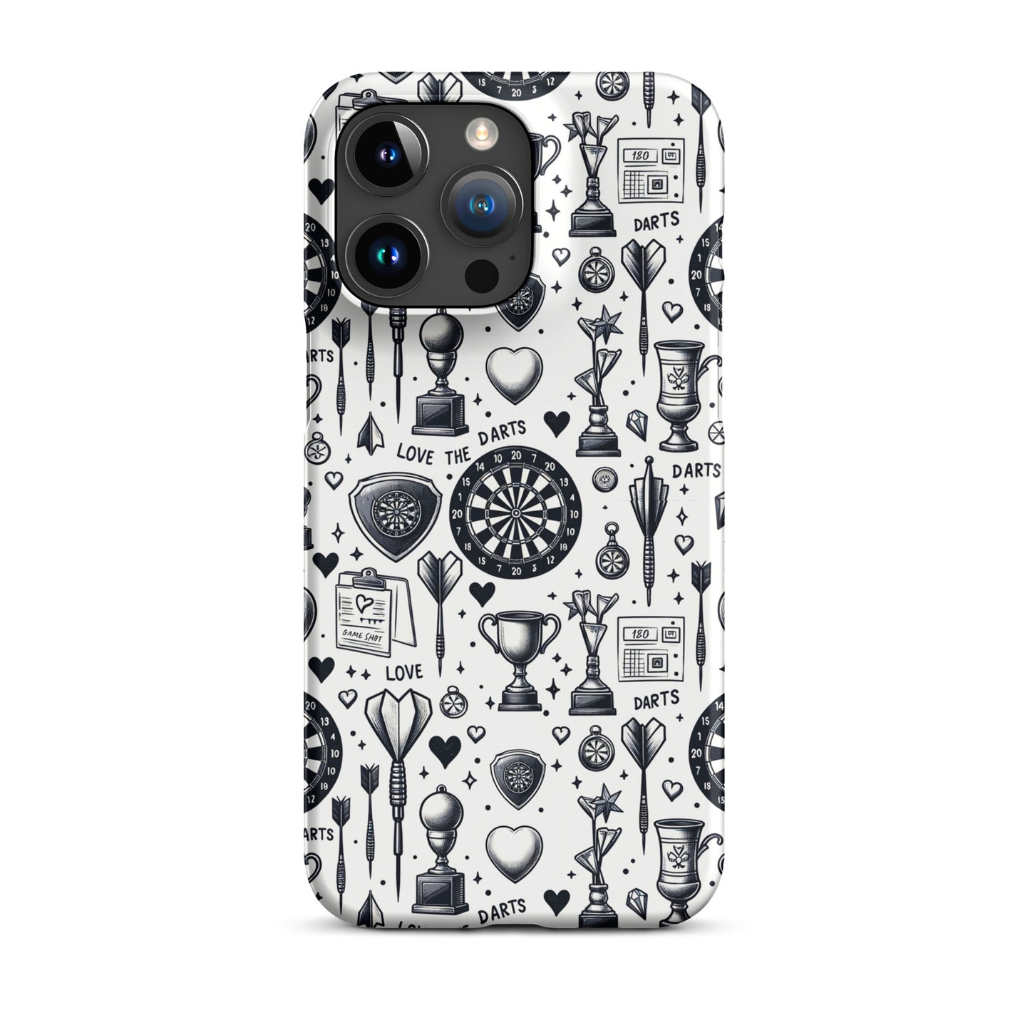 Snapcase iPhone®-Hülle Love the Darts Handyhülle