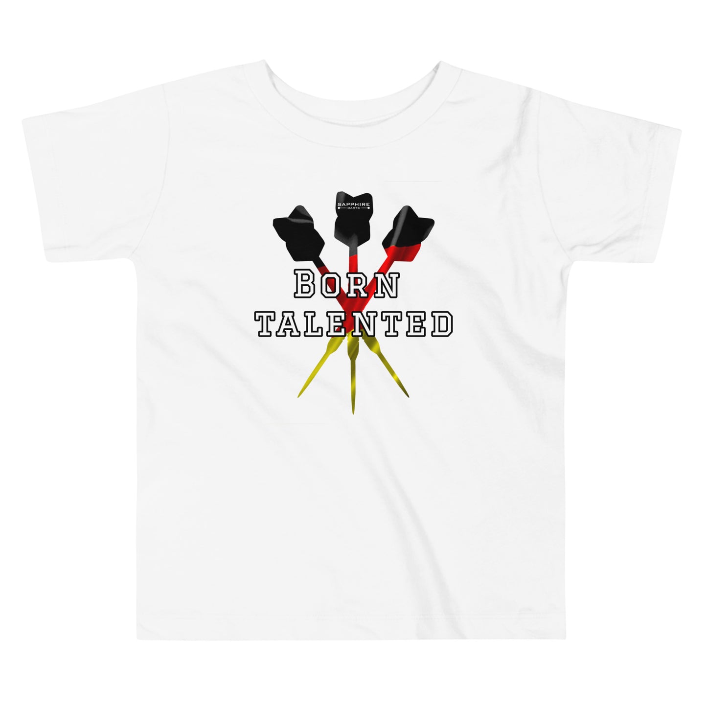 Kurzärmeliges Baby Kleinkind T-Shirt Born Talented Germany