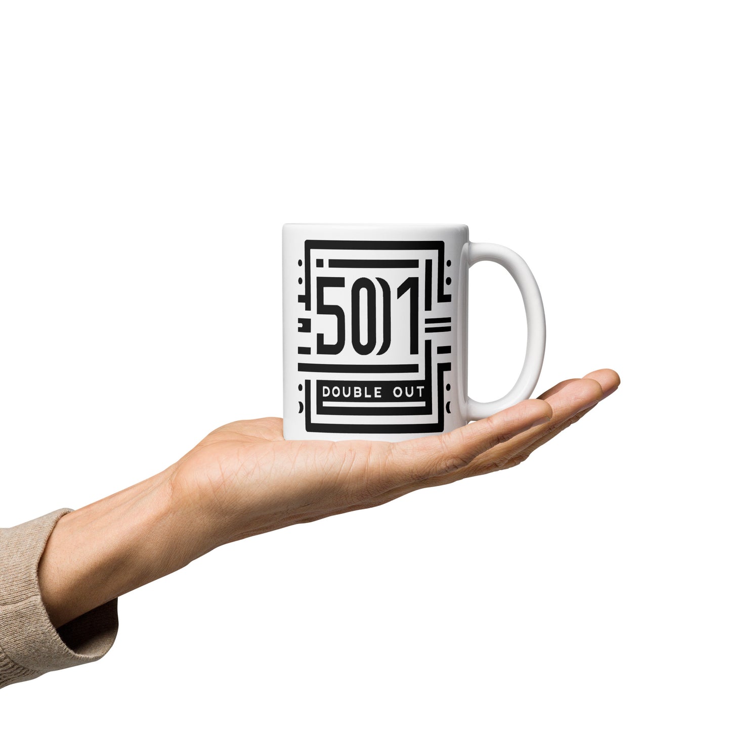 Tasse Weiß, glänzend Kaffeetasse 501 Double Out 2.0