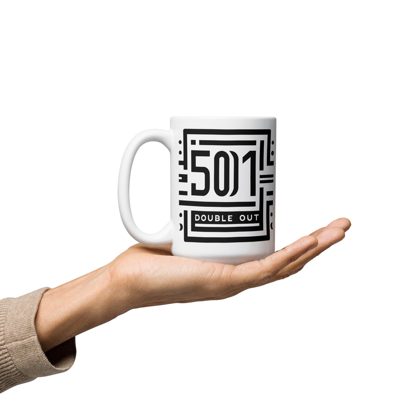 Tasse Weiß, glänzend Kaffeetasse 501 Double Out 2.0