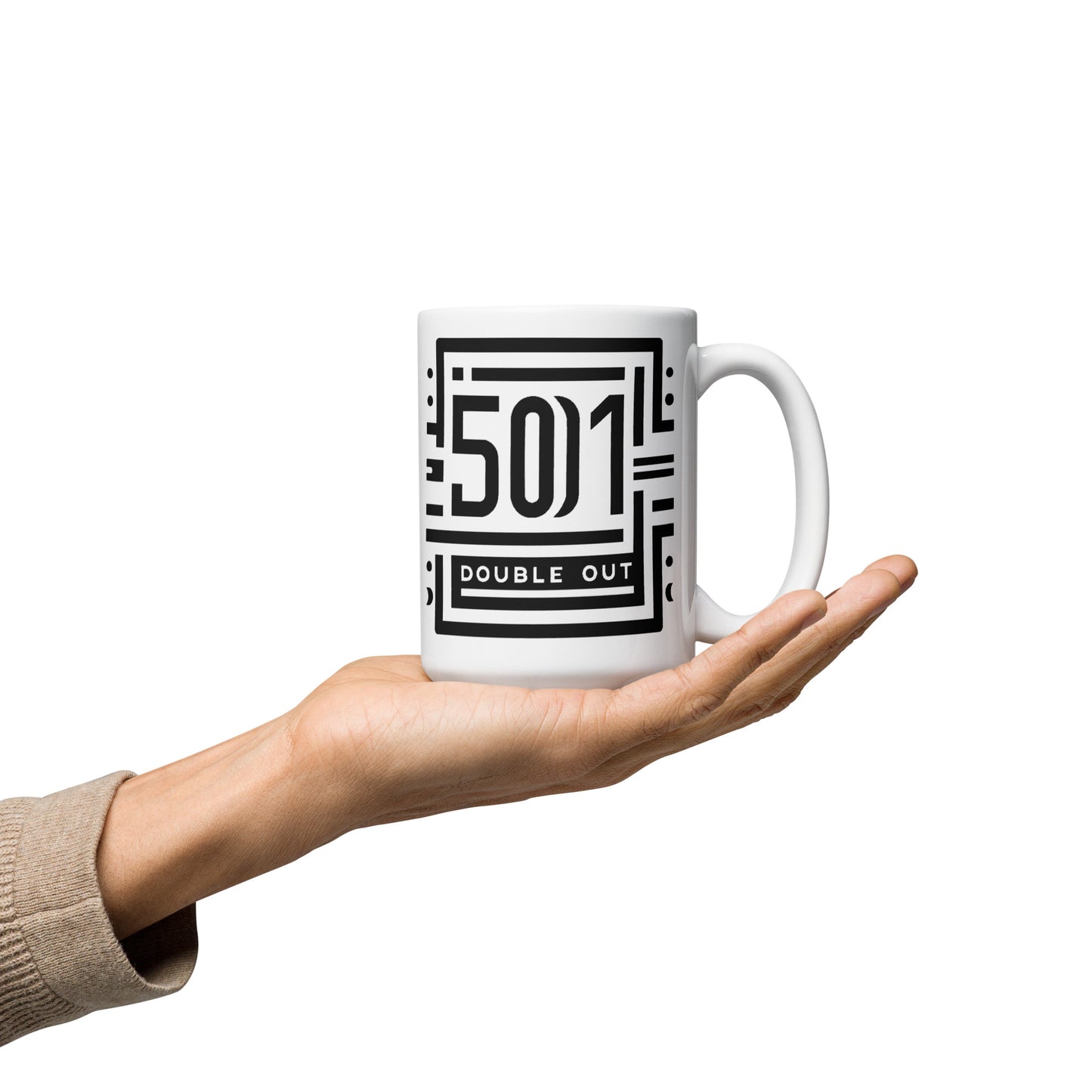 Tasse Weiß, glänzend Kaffeetasse 501 Double Out 2.0