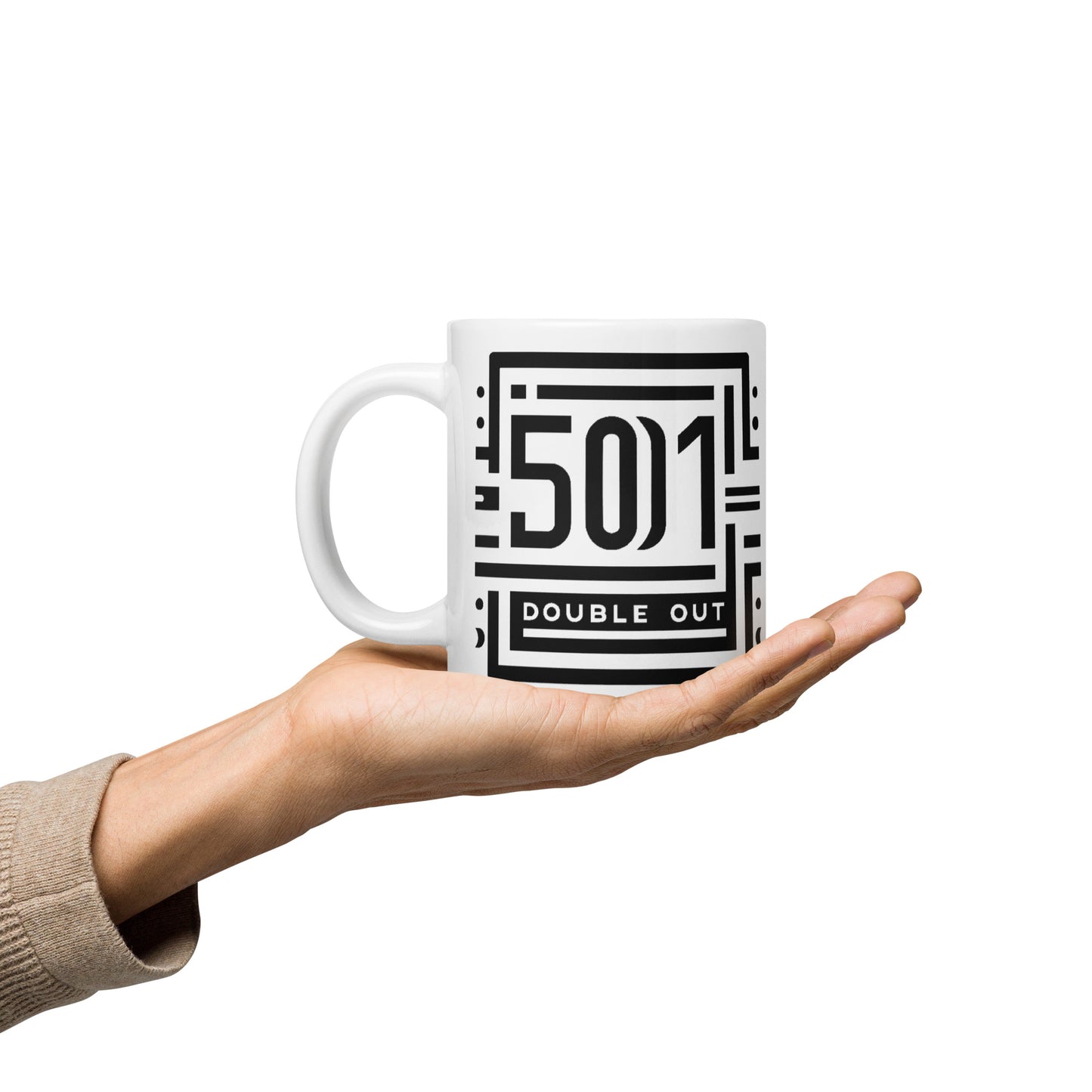 Tasse Weiß, glänzend Kaffeetasse 501 Double Out 2.0
