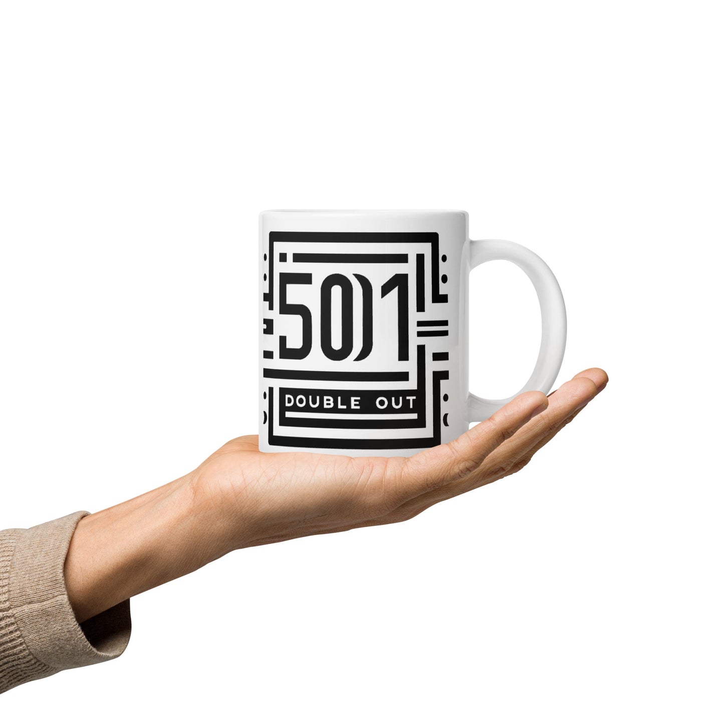 Tasse Weiß, glänzend Kaffeetasse 501 Double Out 2.0