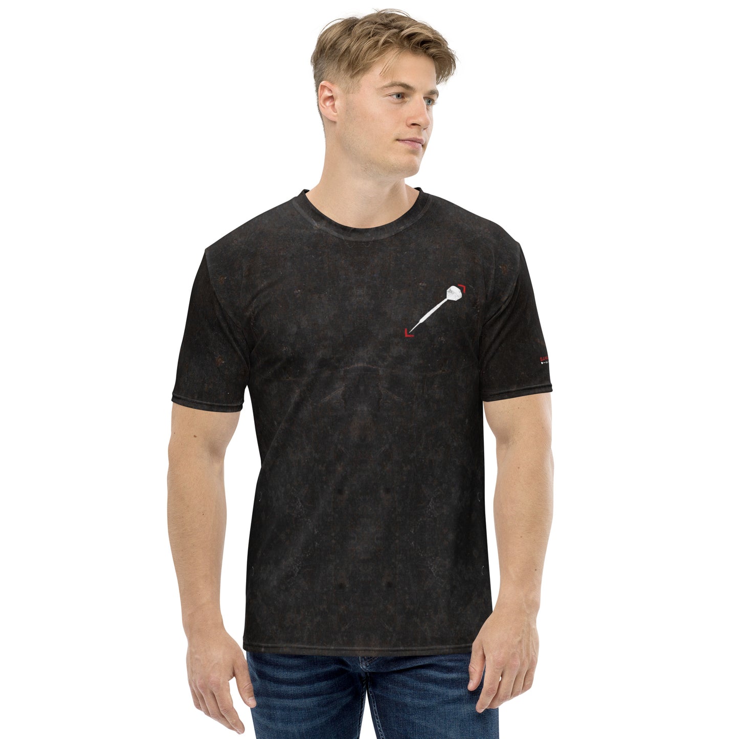 T-Shirt Herren Allover-Print Dart Befehl Grunge by Lupo