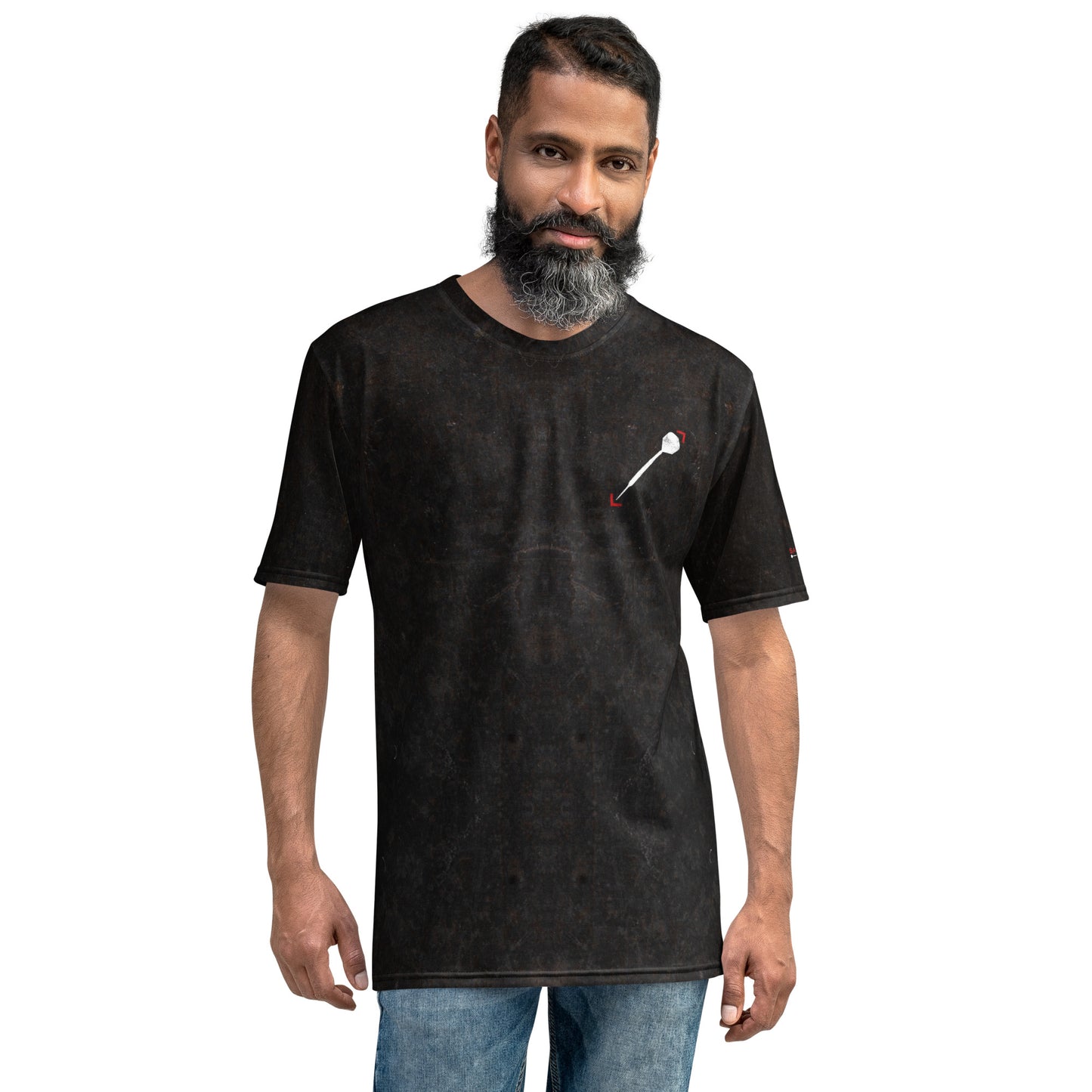 T-Shirt Herren Allover-Print Dart Befehl Grunge by Lupo