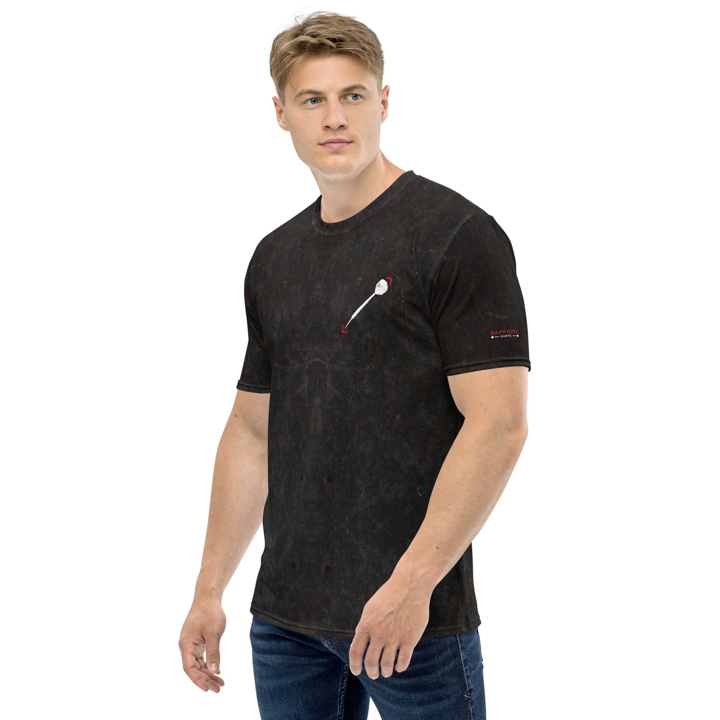 T-Shirt Herren Allover-Print Dart Befehl Grunge by Lupo