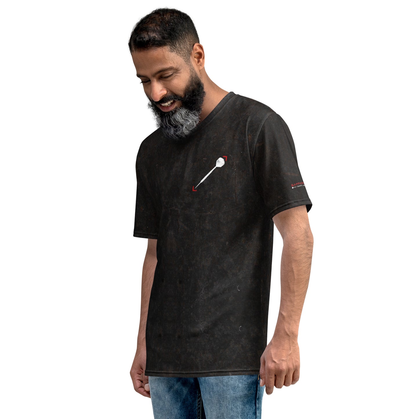 T-Shirt Herren Allover-Print Dart Befehl Grunge by Lupo