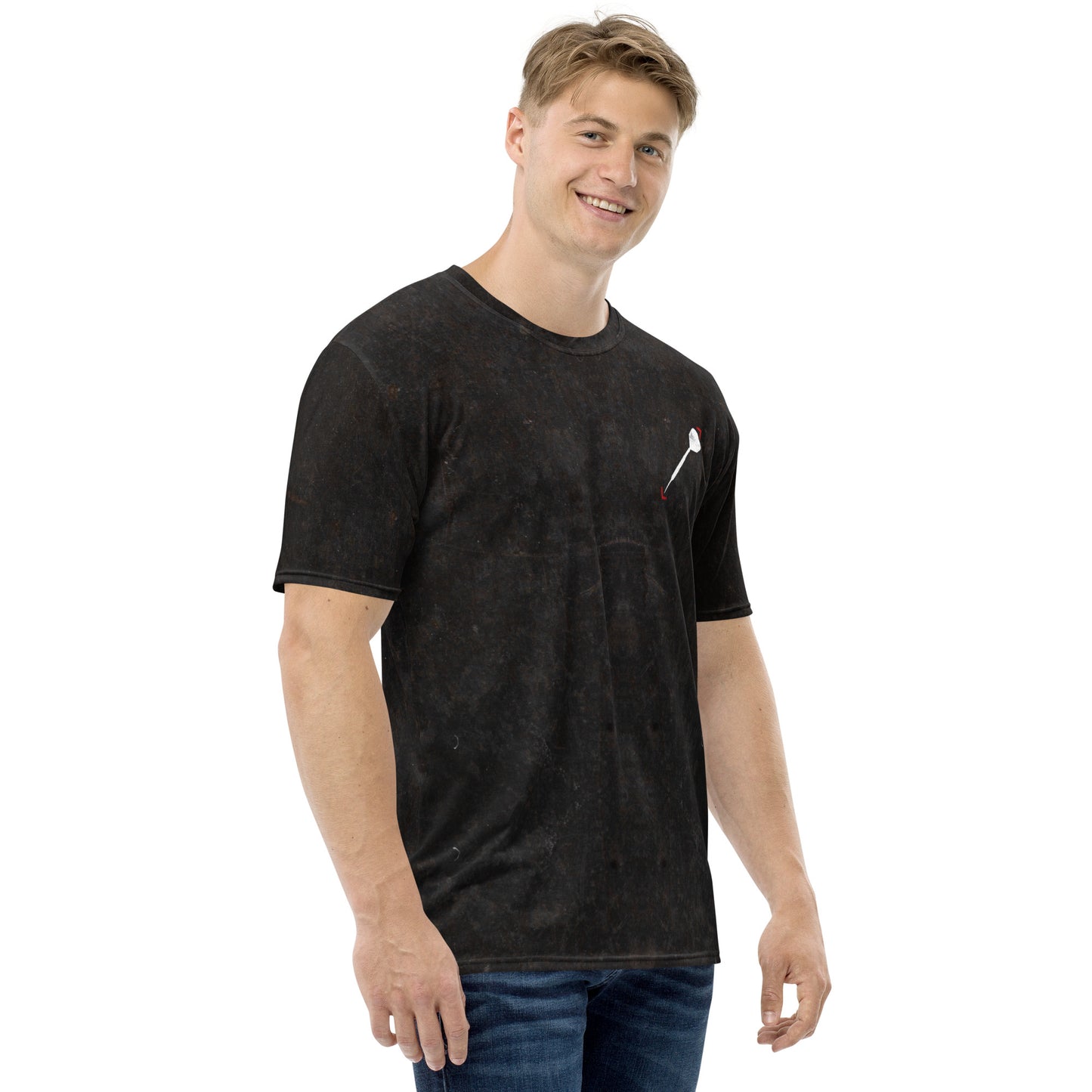 T-Shirt Herren Allover-Print Dart Befehl Grunge by Lupo