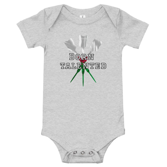 Baby Bodysuit One Piece Baby Romper Born Talented Wales