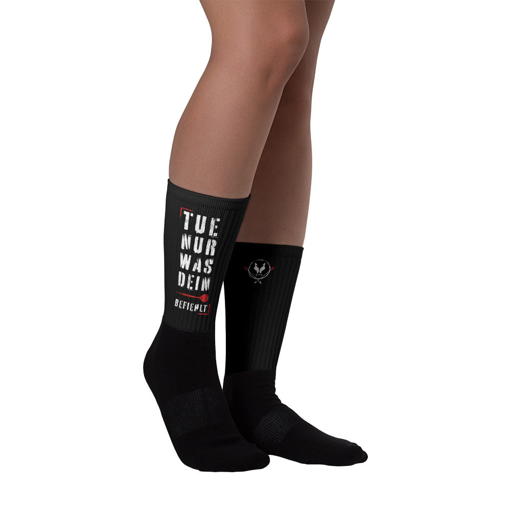 Socken Strümpfe Dart Befehl Grunge by Lupo