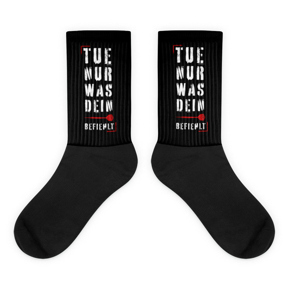 Socken Strümpfe Dart Befehl Grunge by Lupo