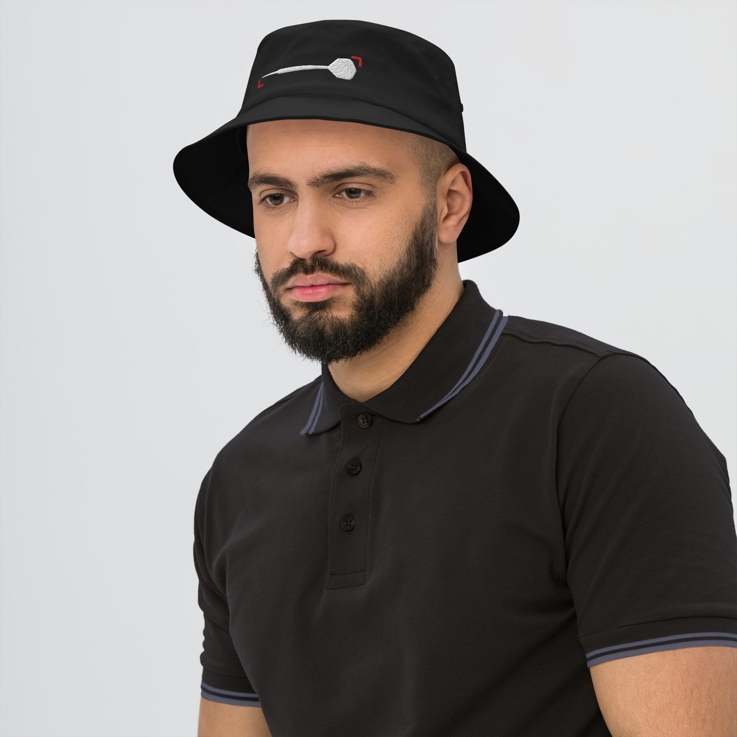 Old School-Fischerhut Bucket Hat Dartpfeil Grunge by Lupo