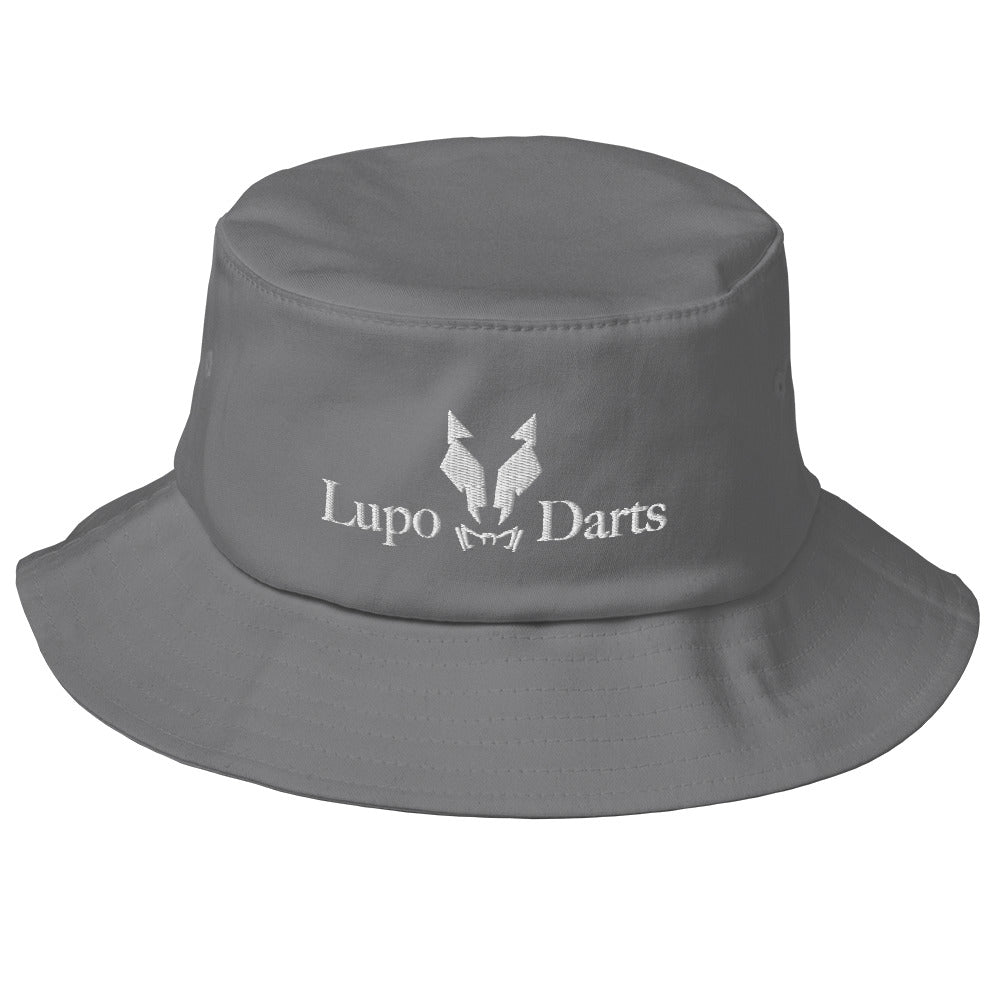 Old School-Fischerhut Bucket-Hat Schlapphut Mütze Lupo