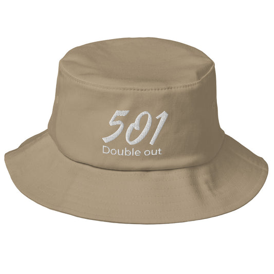 Old School-Fischerhut Bucket-Hat Schlapphut Mütze 501 DO w