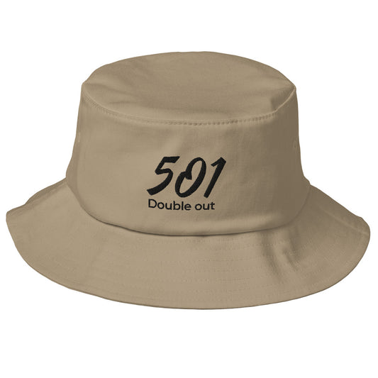 Old School-Fischerhut Bucket-Hat Schlapphut Mütze 501 DO