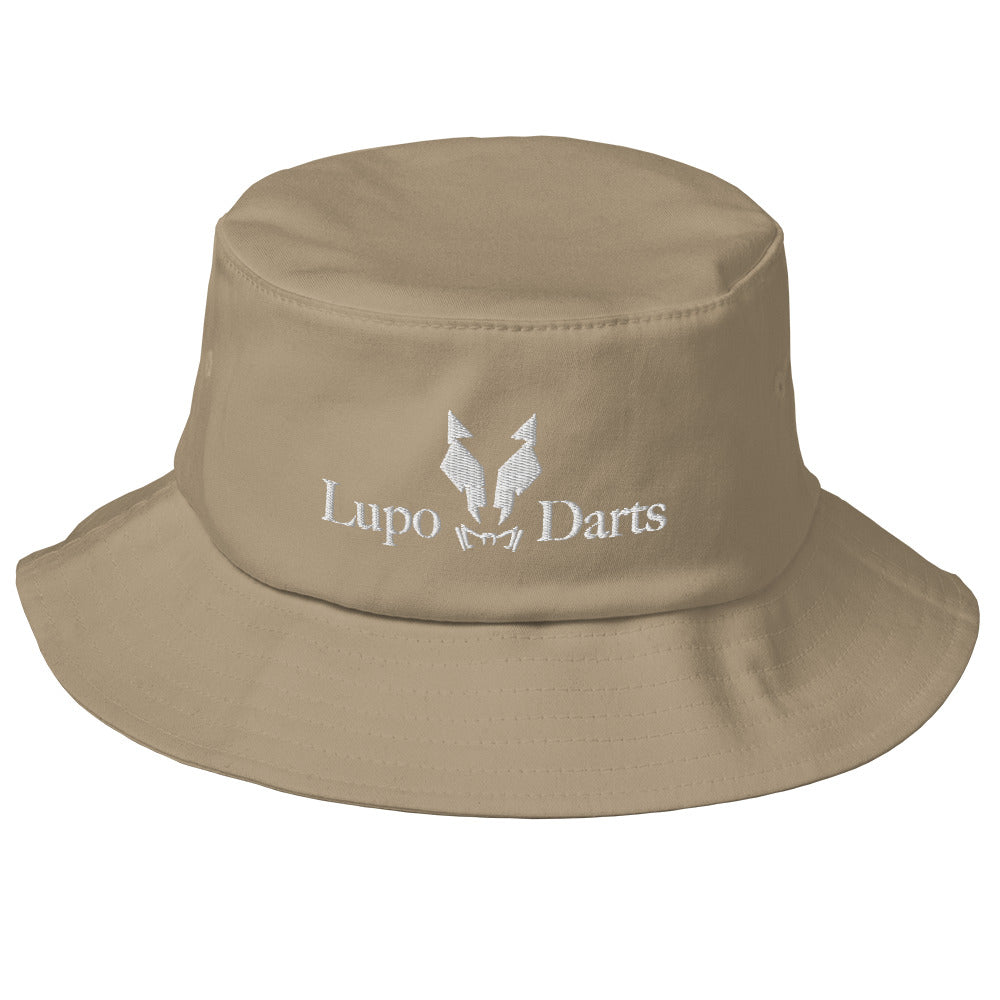 Old School-Fischerhut Bucket-Hat Schlapphut Mütze Lupo