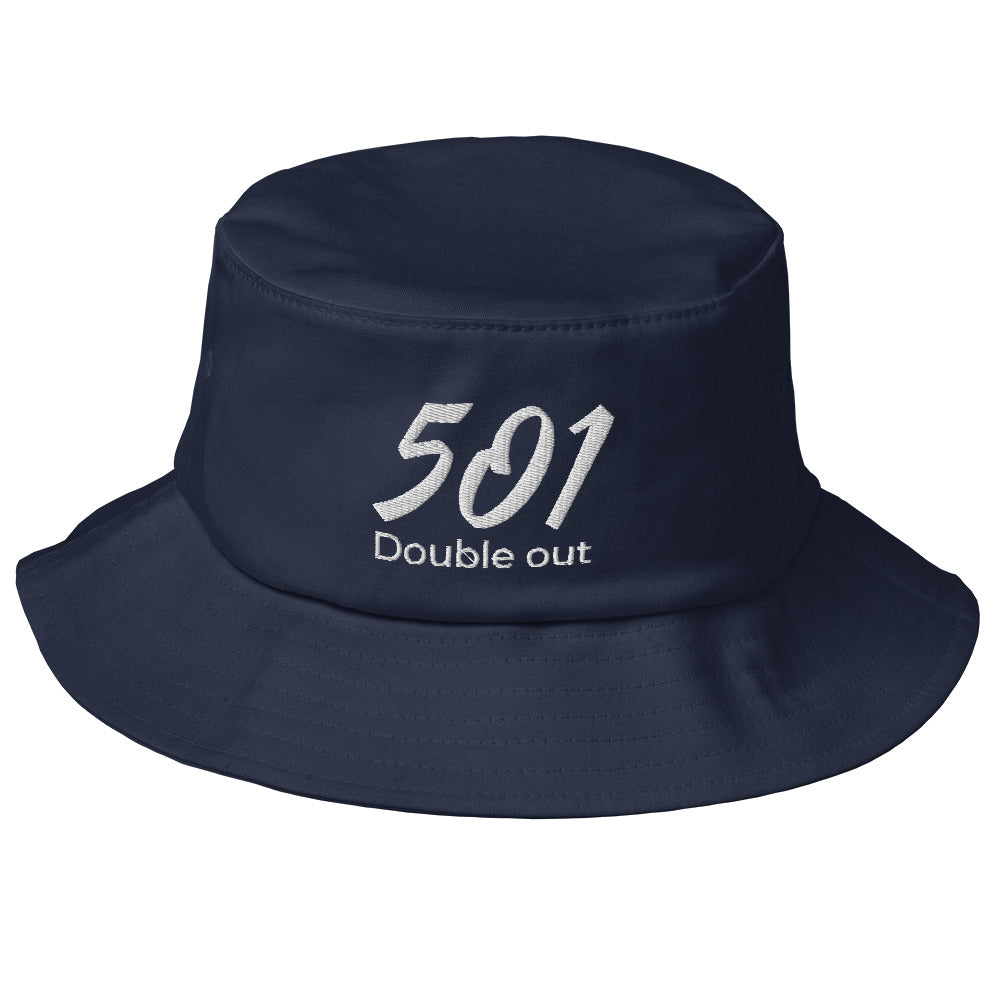 Old School-Fischerhut Bucket-Hat Schlapphut Mütze 501 DO w
