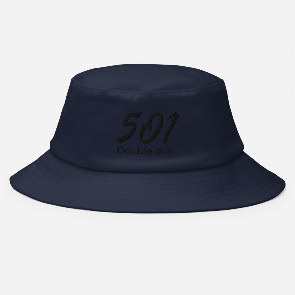 Old School-Fischerhut Bucket-Hat Schlapphut Mütze 501 DO