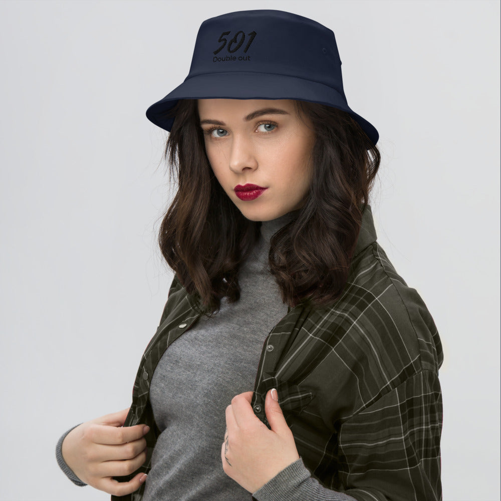 Old School-Fischerhut Bucket-Hat Schlapphut Mütze 501 DO