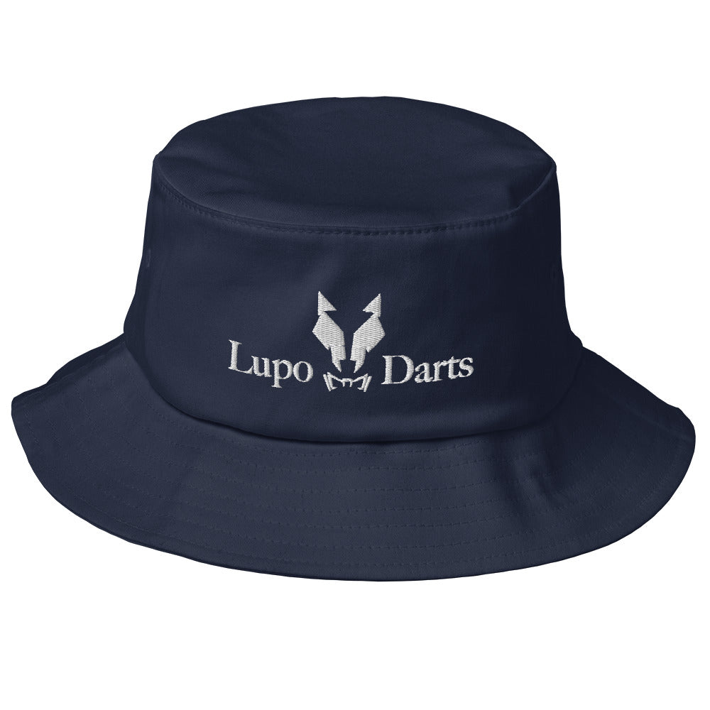 Old School-Fischerhut Bucket-Hat Schlapphut Mütze Lupo