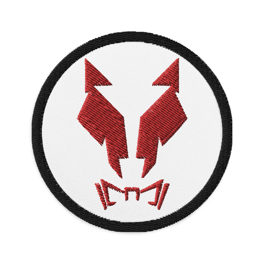 Gestickte Aufnäher Badge Lupo