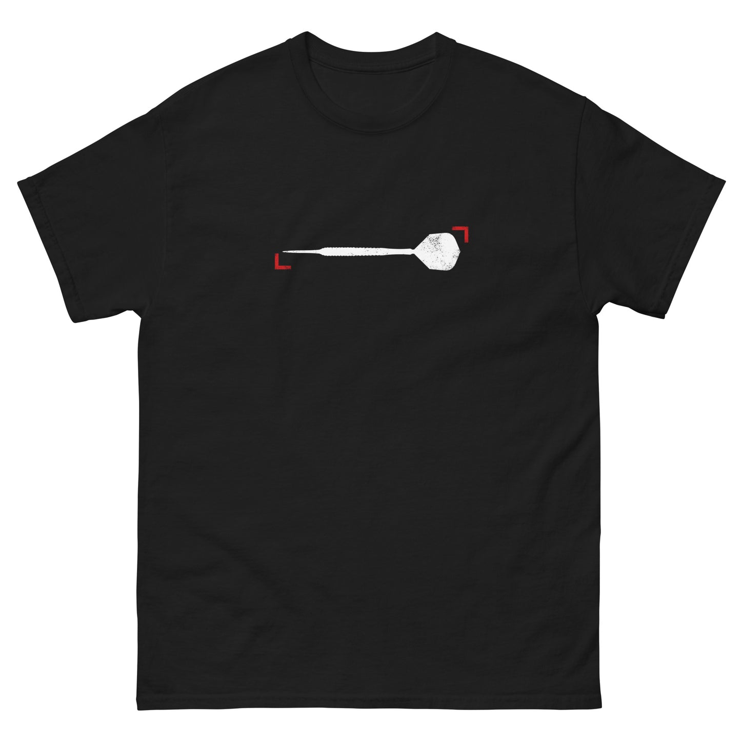 Klassisches T-Shirt Herren Dartpfeil 2 Grunge by Lupo