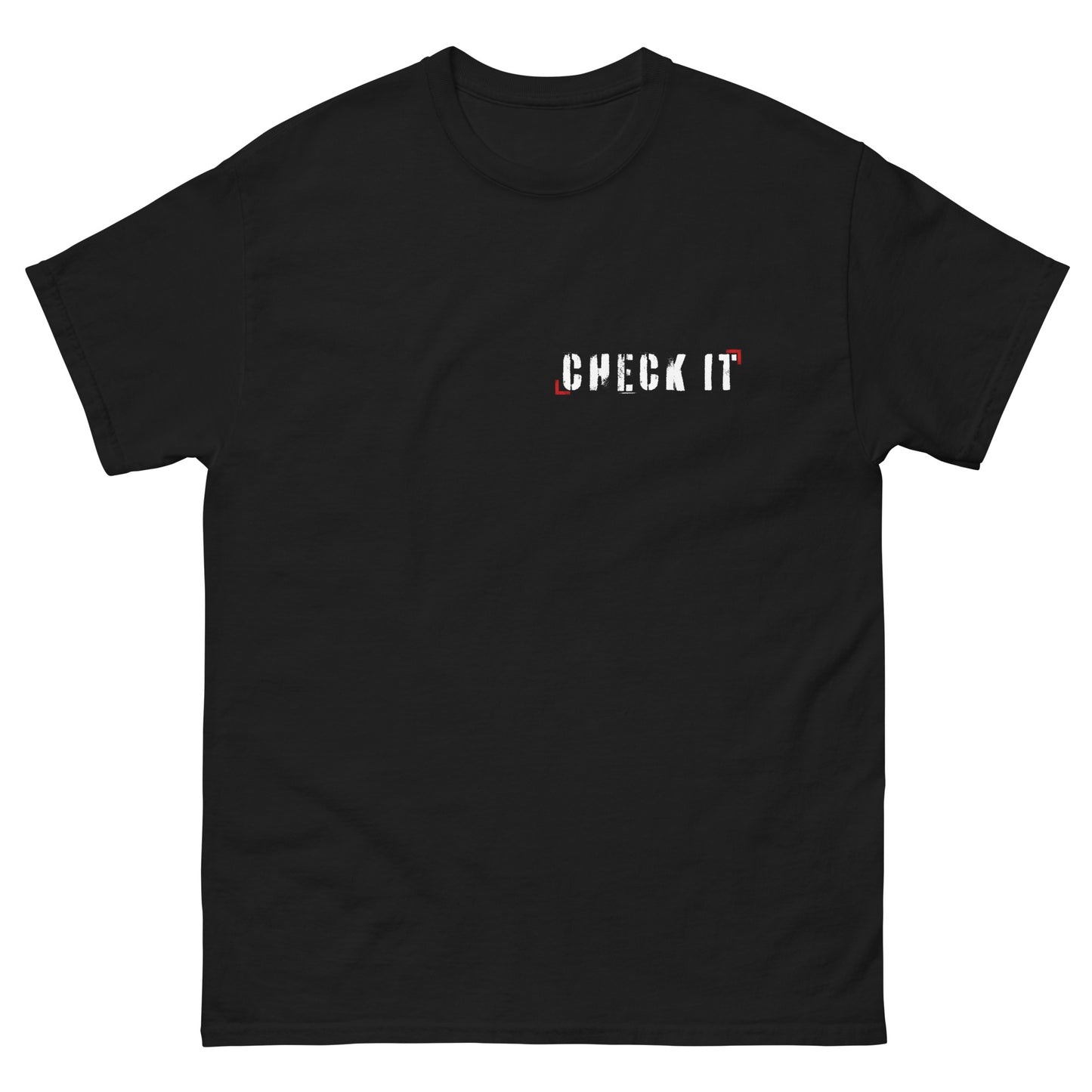 Klassisches T-Shirt Herren Check it Grunge by Lupo