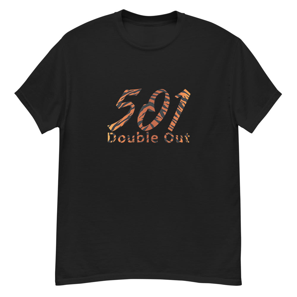 Dickes Stoff T-Shirt Herren Baumwoll Shirt 501 DO Tiger