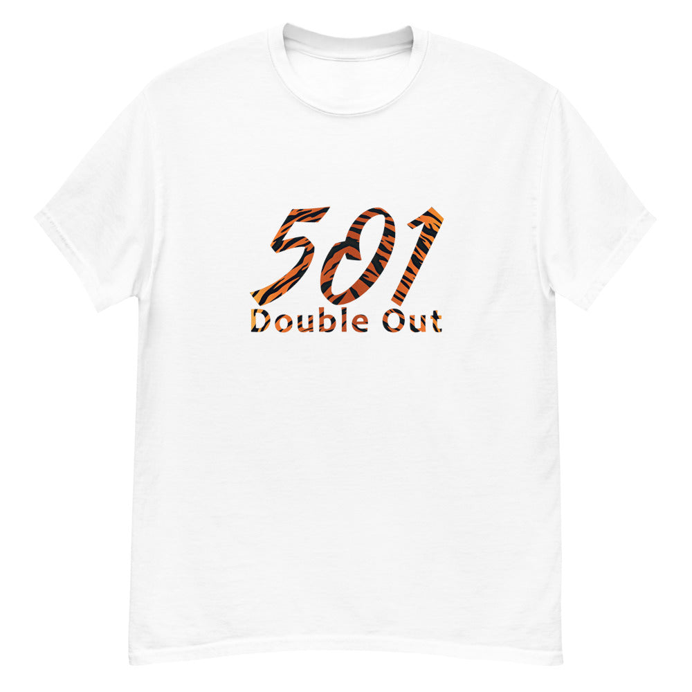 Dickes Stoff T-Shirt Herren Baumwoll Shirt 501 DO Tiger