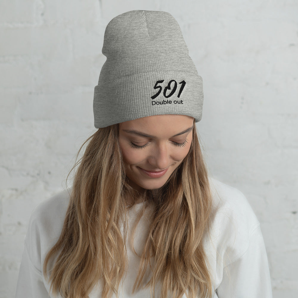 Umgeschlagene Beanie Mütze 501 DO