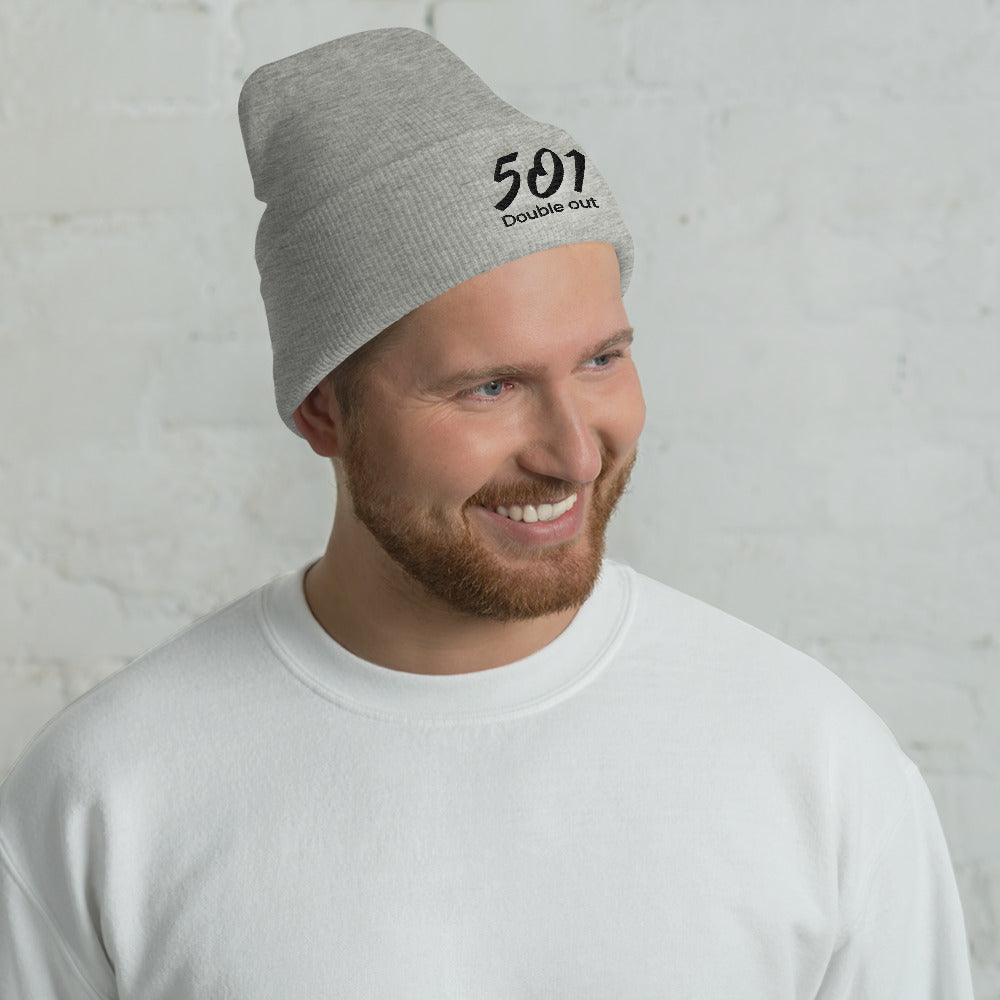 Umgeschlagene Beanie Mütze 501 DO