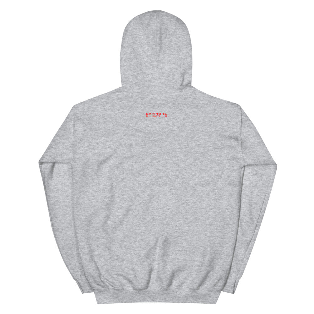 Kapuzenpullover Sweater Hoodie Unisex Lupo Stickerei r