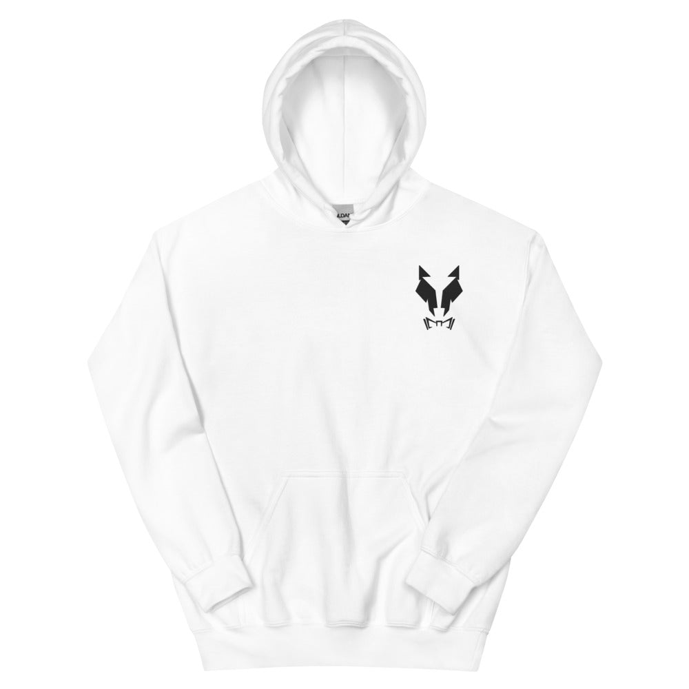Kapuzenpullover Sweater Hoodie Unisex Lupo Stickerei
