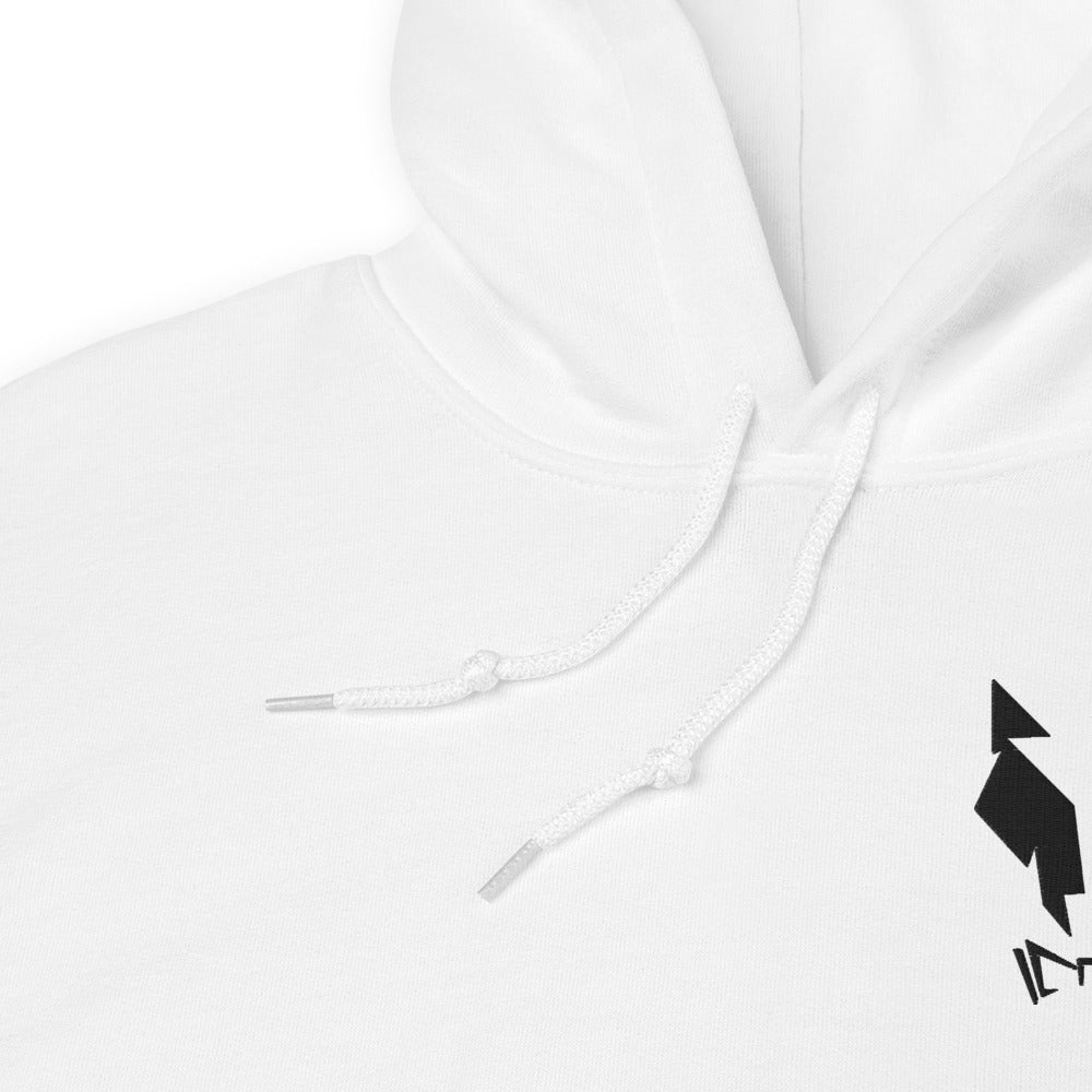 Kapuzenpullover Sweater Hoodie Unisex Lupo Stickerei