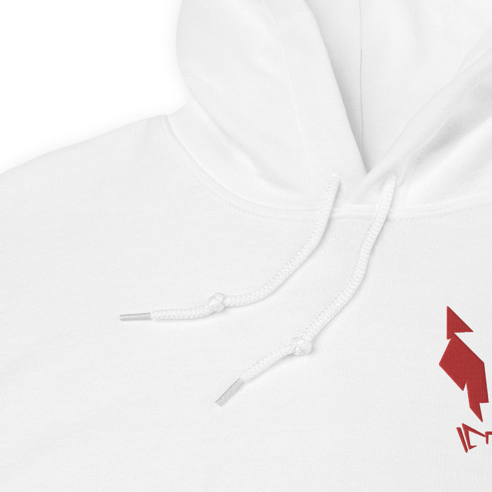 Kapuzenpullover Sweater Hoodie Unisex Lupo Stickerei r