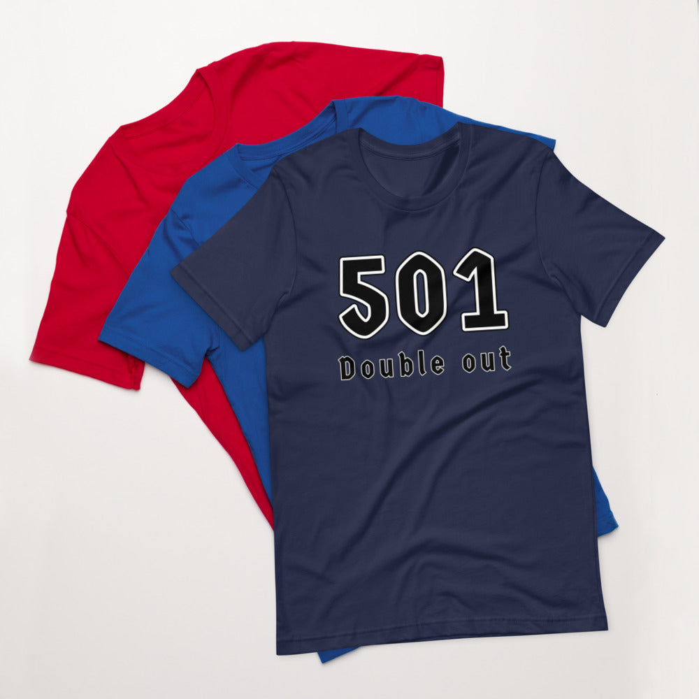 Koszulka z krótkim rękawem 501 Letters unisex