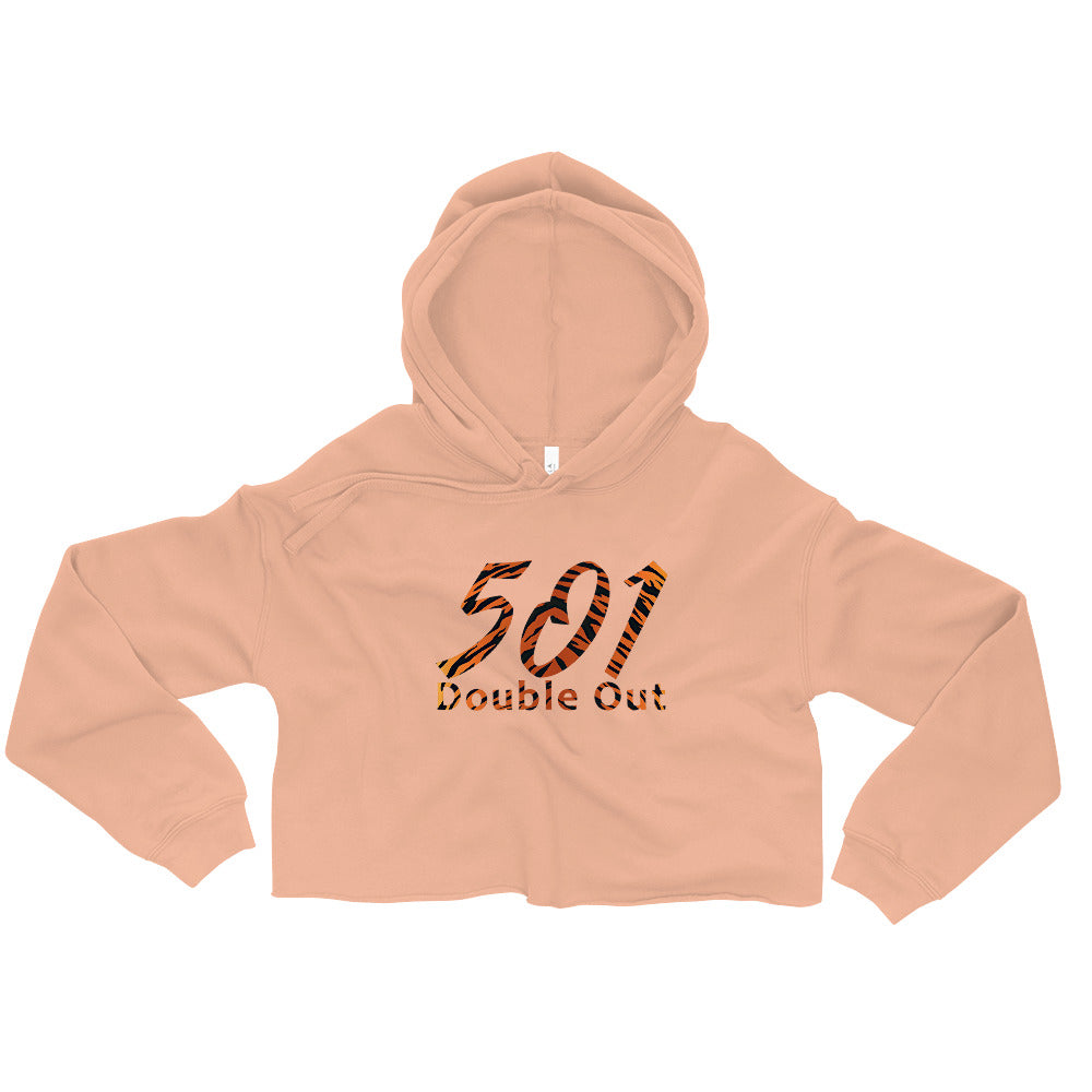Crop-Kapuzenpullover bauchfrei Sweater Hoodie Damen 501 DO Tiger
