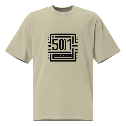 Oversized T-Shirt mit verwaschenem Look 501 Double Out 2.0